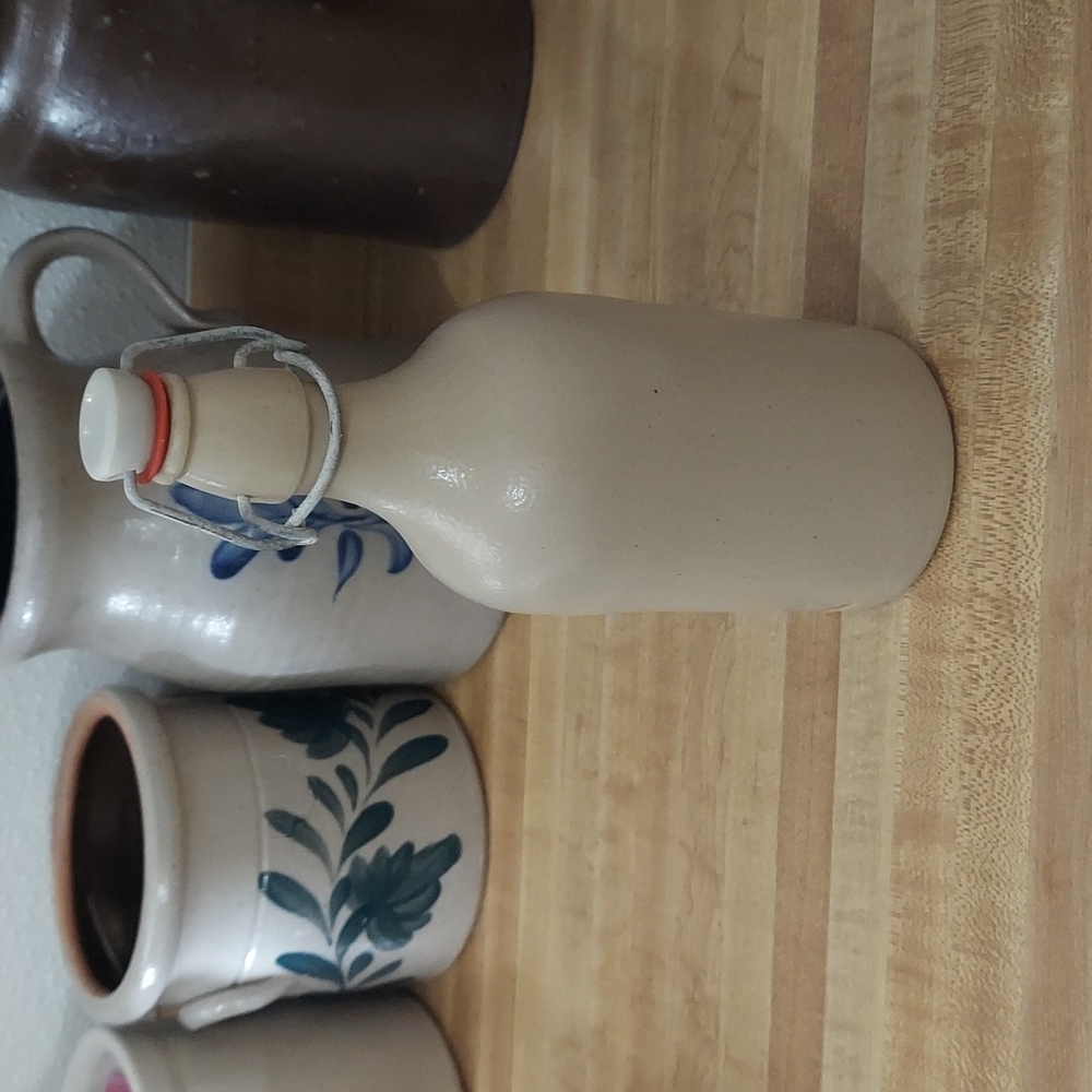 Vintage MKM Stoneware German Beer Bottle